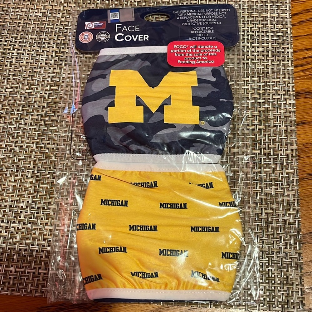 Licensed face mask set
